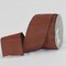 The Ribbon People Chocolate Brown and Solid Taffeta Wired Craft Ribbon 2.5&#x22; x 27 Yards